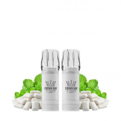 Gum Mint - Cartouches Crown Bar 600 MTL 20mg 2ml - Al Fakher