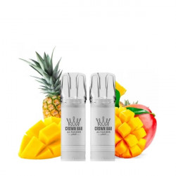 Mango Pineapple - Cartouches Crown Bar 600 MTL 20mg 2ml - Al Fakher