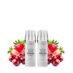 Strawberry Cherry - Cartouches Crown Bar 600 MTL 20mg 2ml - Al Fakher