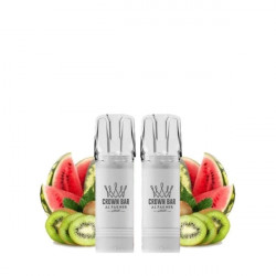 Watermelon Kiwi - Cartouches Crown Bar 600 MTL 20mg 2ml - Al Fakher