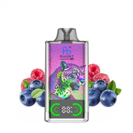 Blueberry Raspberry - Leopard 40K Refillable 40000 Puffs 20mg - Fumot