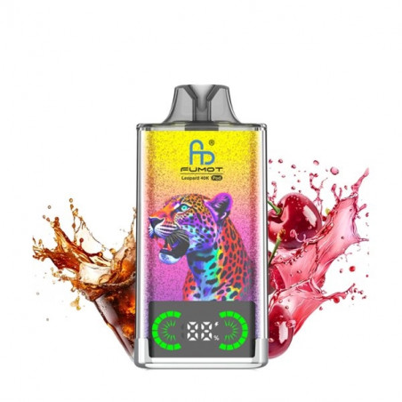 Cherry Cola - Leopard 40K Refillable 40000 Puffs 20mg - Fumot