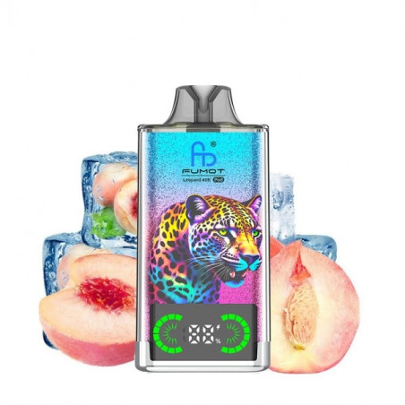 Summer Peach - Leopard 40K Refillable 40000 Puffs 20mg - Fumot