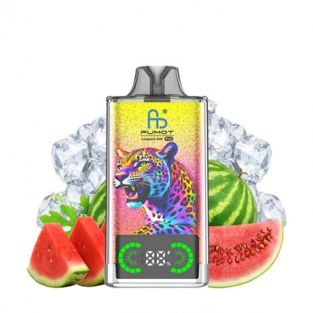 Watermelon Ice - Leopard 40K Refillable 40000 Puffs 20mg - Fumot