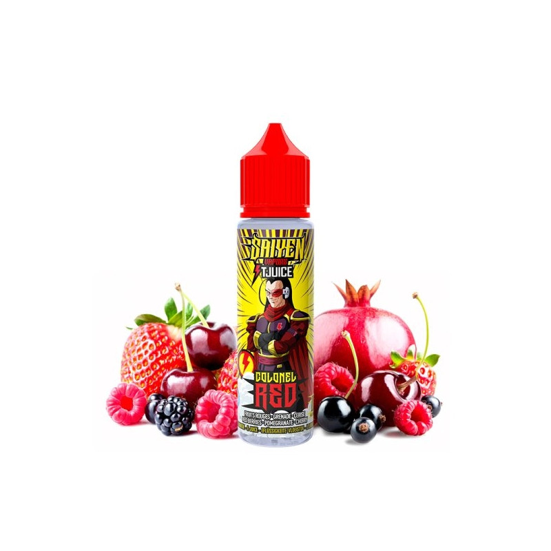 Colonel Red - Saiyen Vapors - ZHC 50 ml