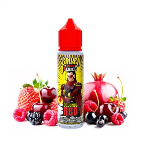Colonel Red - Saiyen Vapors - ZHC 50 ml