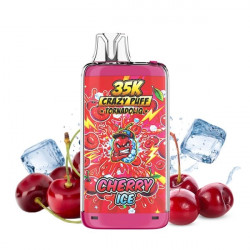 Cherry Ice - Crazy Puff - 35K - 1100mAh - 20ml / 20mg - Tornadoliq