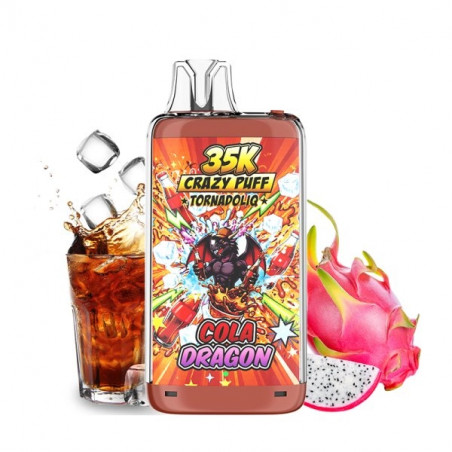Cola Dragon - Crazy Puff - 35K - 1100mAh - 20ml / 20mg - Tornadoliq
