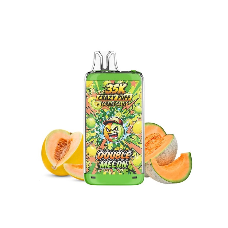 Doube Melon - Crazy Puff - 35K - 1100mAh - 20ml / 20mg - Tornadoliq