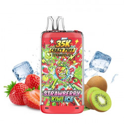 Strawberry Kiwi Ice - Crazy Puff - 35K - 1100mAh - 20ml / 20mg - Tornadoliq