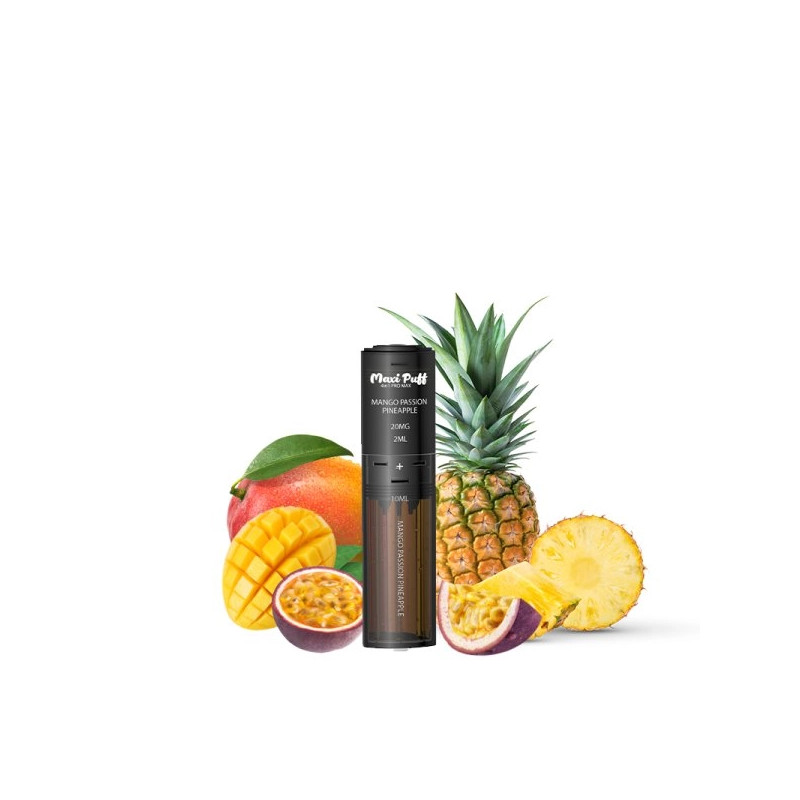 Mango Passion Pineapple - Cartouche Pré-remplie Pro Max 4in1 - 25K - 20mg - Maxi Puff