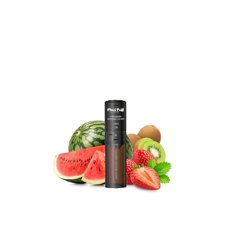 Strawberry Watermelon Kiwi - Cartouche Pré-remplie Pro Max 4in1 - 25K - 20mg - Maxi Puff