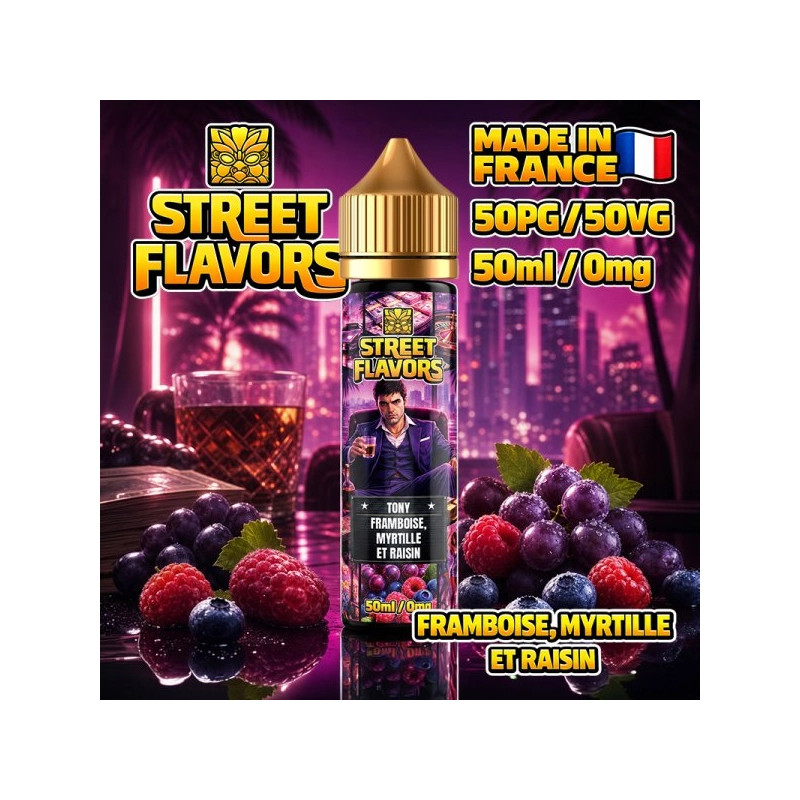 Tony 0mg 50ml - Street Flavors by Tribal Force