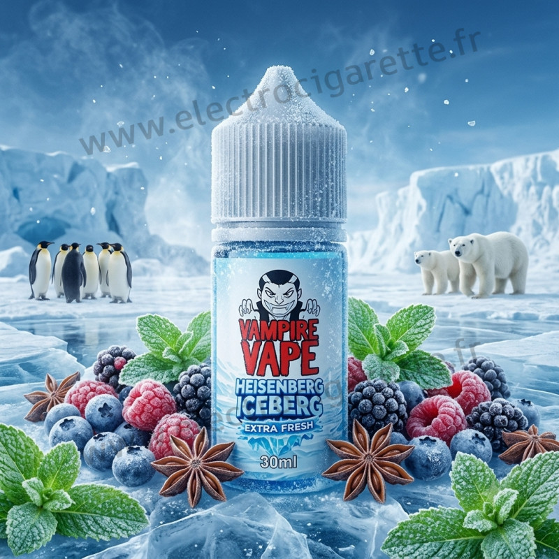 Heisenberg Iceberg - Concentre Vampire Vape - 30ml - DiY