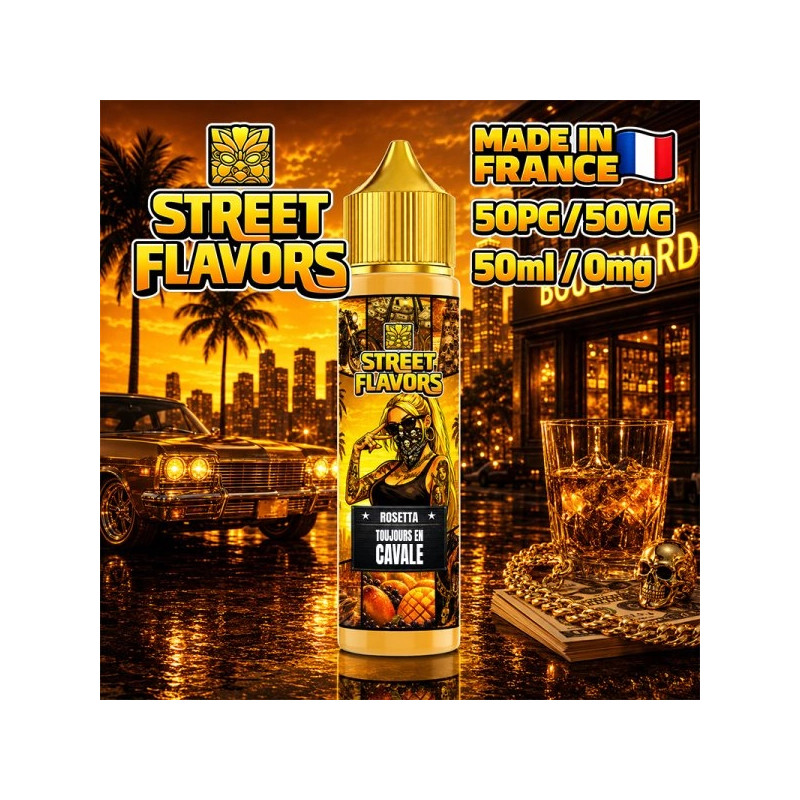 Rosetta 0mg 50ml - Street Flavors by Tribal Force