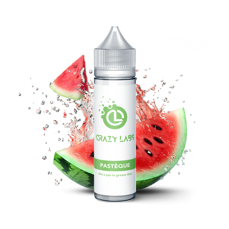 Pastèque - ShortFill - Crazy Labs - MG Vape - ZHC 50 ml