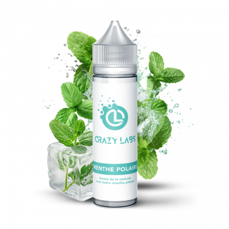 Menthe Polaire - ShortFill - Crazy Labs - MG Vape - ZHC 50 ml