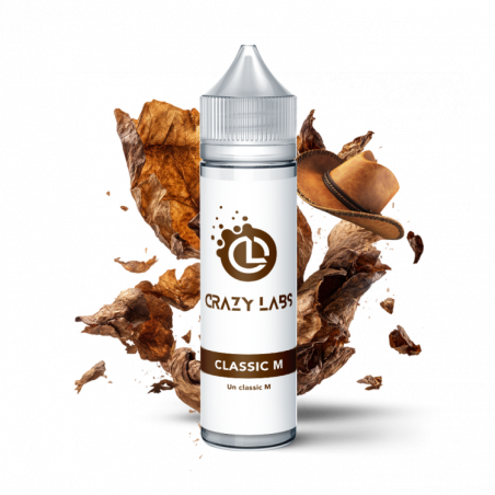 Classic M - ShortFill - Crazy Labs - MG Vape - ZHC 50 ml