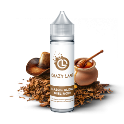 Classic Blond Miel Noir - ShortFill - Crazy Labs - MG Vape - ZHC 50 ml