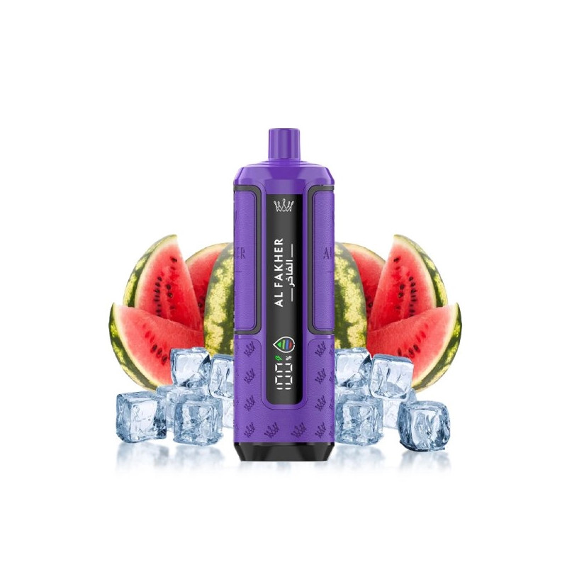 Kit Lush Ice - 30k Hyper Max Advanced 950 mAh - Crown Bar by Al Fakher