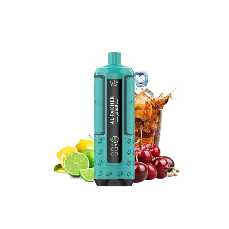 Lemon Lime Cherry Fizz - 30k Hyper Max Advanced 950 mAh - Crown Bar by Al Fakher