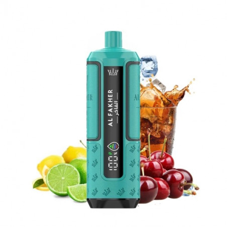 Lemon Lime Cherry Fizz - 30k Hyper Max Advanced 950 mAh - Crown Bar by Al Fakher