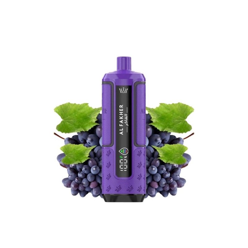 Grape - 30k Hyper Max Advanced 950 mAh - Crown Bar by Al Fakher
