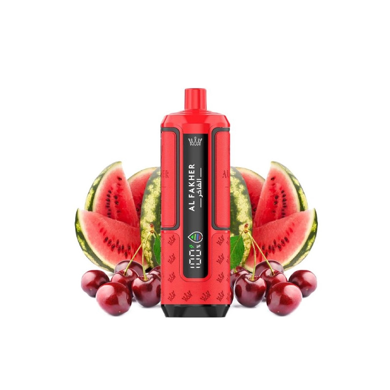 Watermelon Cherry - 30k Hyper Max Advanced 950 mAh - Crown Bar by Al Fakher