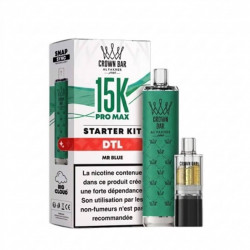 Mr Blue - 15k Pro Max DTL 900 mAh - Crown Bar by Al Fakher