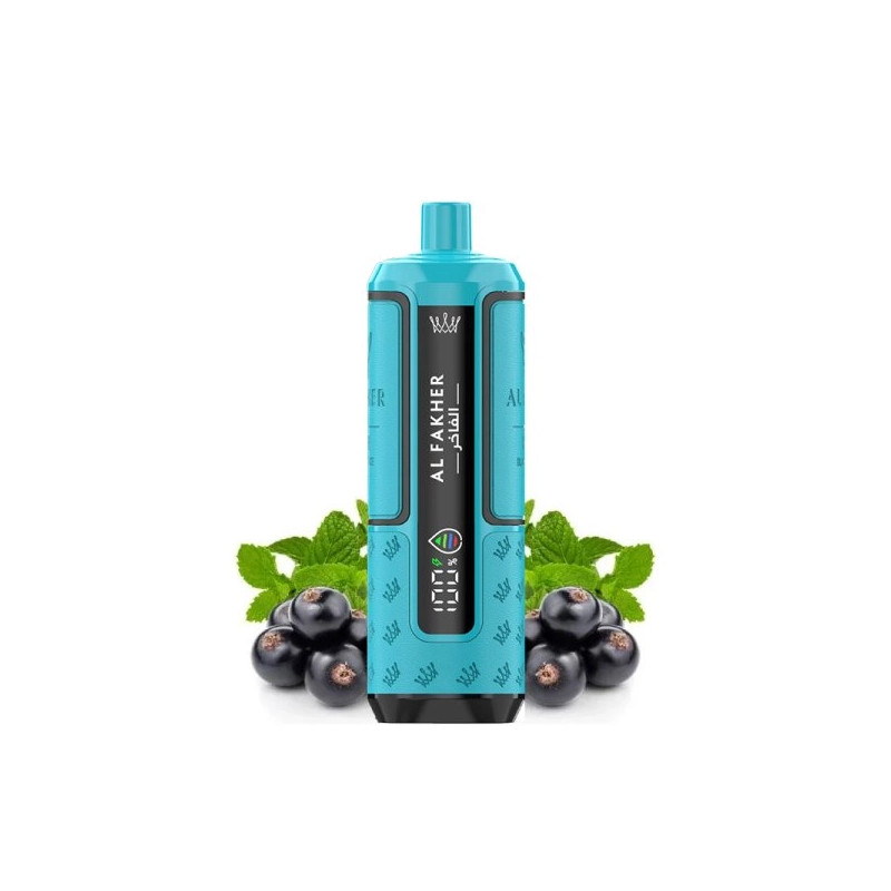 Blackcurrant Mint - 30k Hyper Max Advanced 950 mAh - Crown Bar by Al Fakher