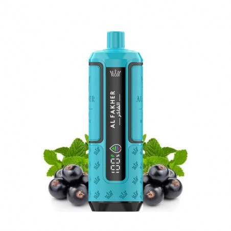 Blackcurrant Mint - 30k Hyper Max Advanced 950 mAh - Crown Bar by Al Fakher