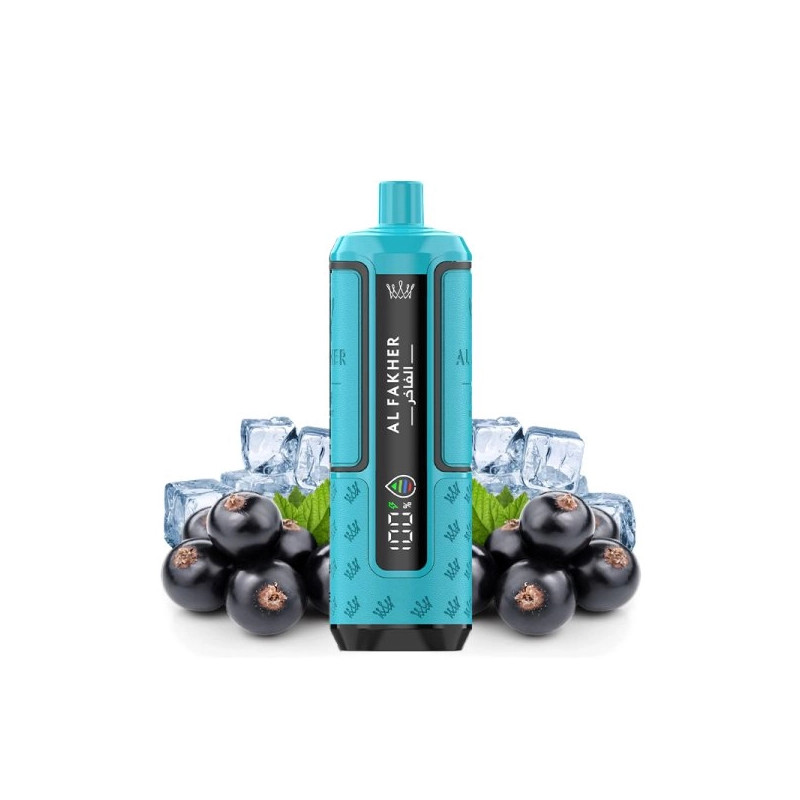 Blackcurrant Ice - 30k Hyper Max Advanced 950 mAh - Crown Bar by Al Fakher
