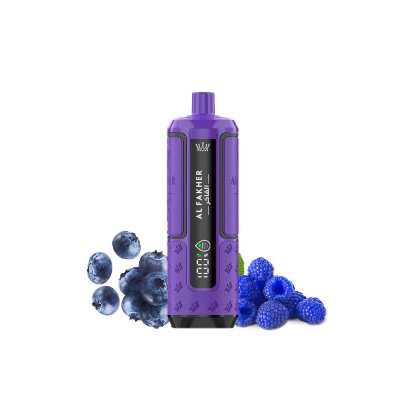 Blueberry Sour Raspberry - 30k Hyper Max Advanced 950 mAh - Crown Bar by Al Fakher