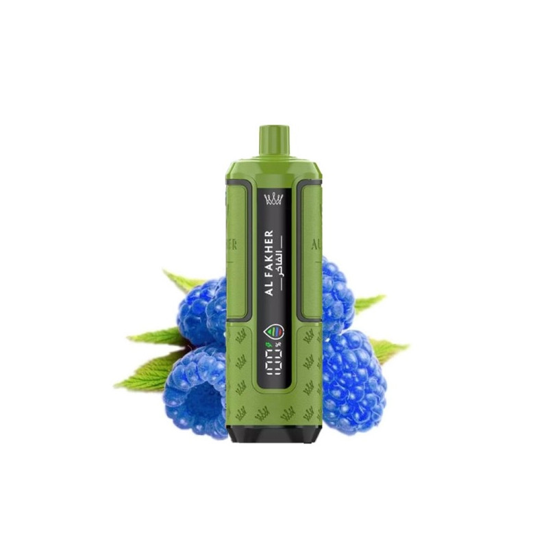 Blue Razz Blast - 30k Hyper Max Advanced 950 mAh - Crown Bar by Al Fakher