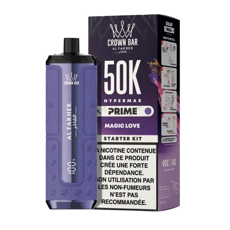 Magic Love Al Fakher 50K Hypermax Prime 6 mg