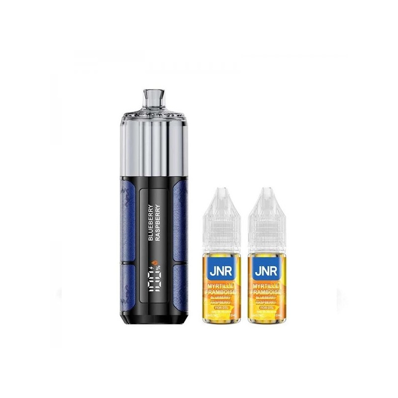 Blueberry Raspberry - Shisha Pro 39K avec 2 E-liquides - 1100mAh - 20ml / 20mg - JNR