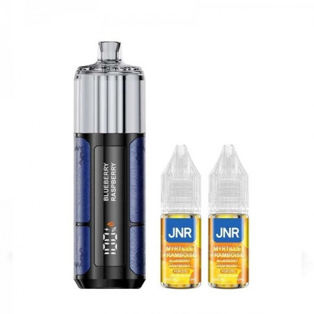 Blueberry Raspberry - Shisha Pro 39K avec 2 E-liquides - 1100mAh - 20ml / 20mg - JNR