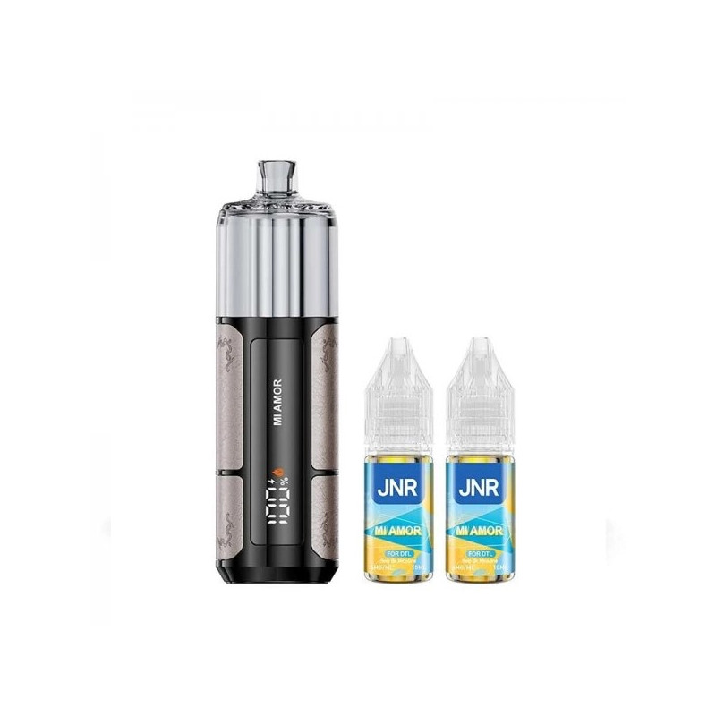Mi Amor - Shisha Pro 39K avec 2 E-liquides - 1100mAh - 20ml / 20mg - JNR