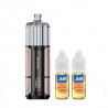 Peach Ice - Shisha Pro 39K avec 2 E-liquides - 1100mAh - 20ml / 20mg - JNR