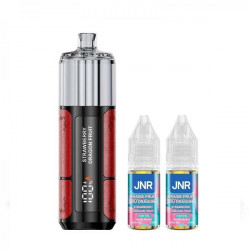 Strawberry Dragon Fruit - Shisha Pro 39K avec 2 E-liquides - 1100mAh - 20ml / 20mg - JNR