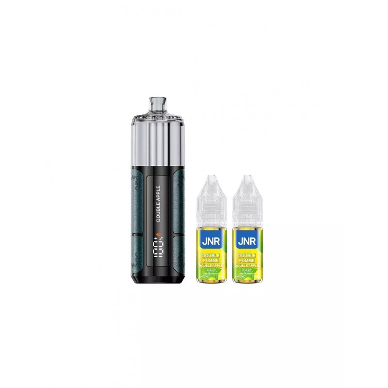 Double Pomme - Shisha Pro 39K avec 2 E-liquides - 1100mAh - 20ml / 20mg - JNR