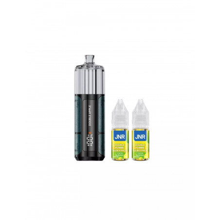 Double Pomme - Shisha Pro 39K avec 2 E-liquides - 1100mAh - 20ml / 20mg - JNR