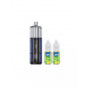Hawaï - Shisha Pro 39K avec 2 E-liquides - 1100mAh - 20ml / 20mg - JNR