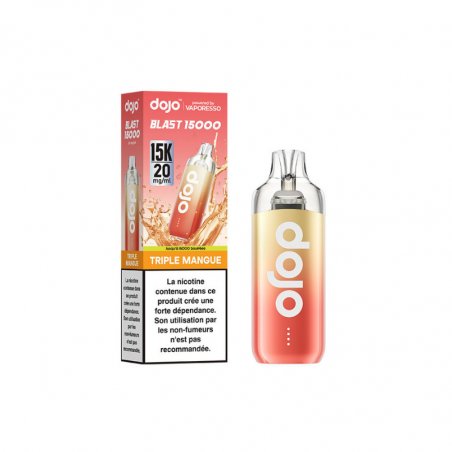 Triple Mangue - Kit Dojo Blast - 15K - 2ml - 20mg - Vaporesso