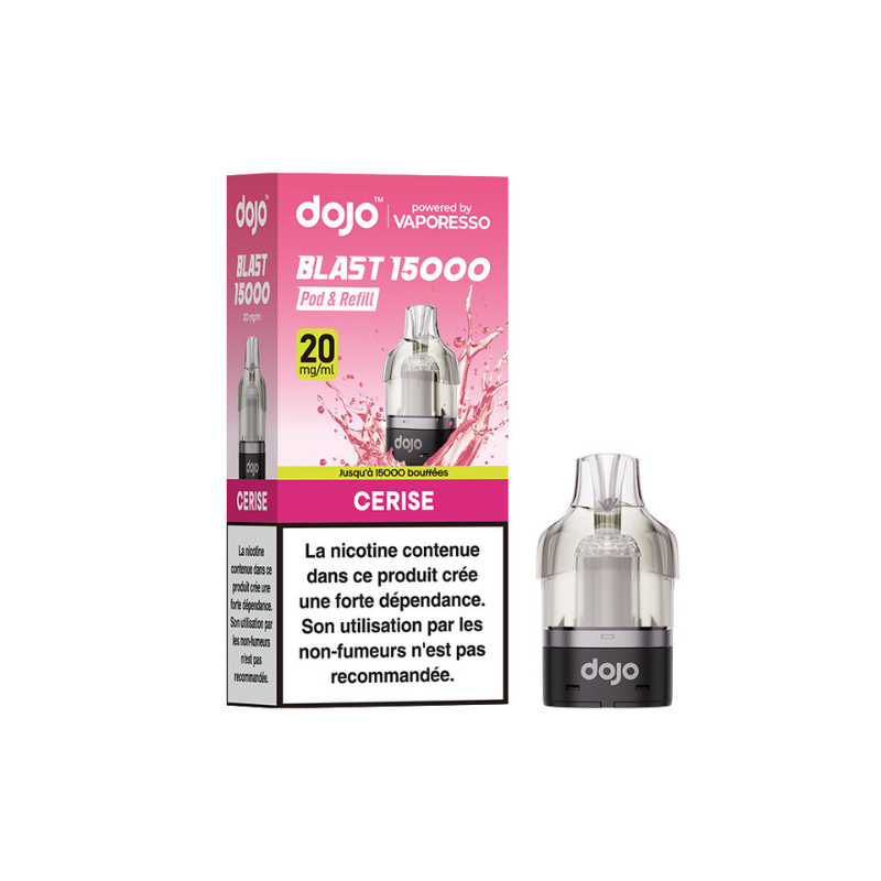 Cerise - Cartouche Dojo Blast - 10ml - 20mg - Vaporesso