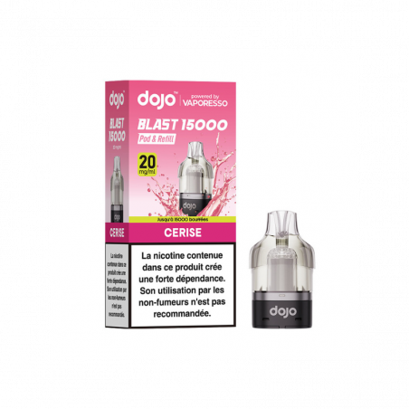 Cerise - Cartouche Dojo Blast - 10ml - 20mg - Vaporesso