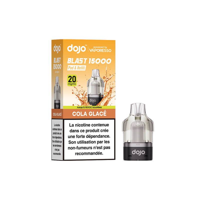 Cola Glacée - Cartouche Dojo Blast - 10ml - 20mg - Vaporesso
