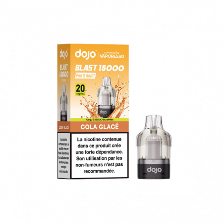 Cola Glacée - Cartouche Dojo Blast - 10ml - 20mg - Vaporesso
