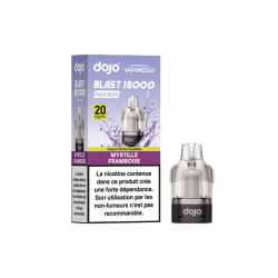 Myrtille Framboise - Cartouche Dojo Blast - 10ml - 20mg - Vaporesso