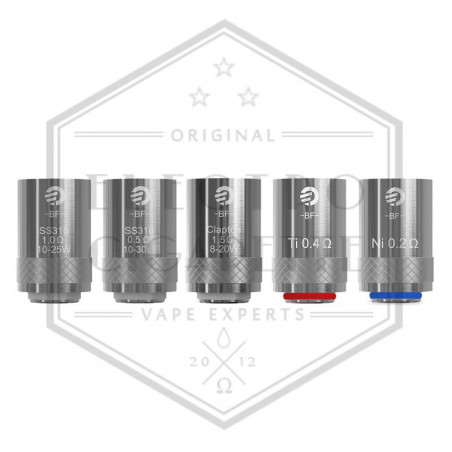 5 x Résistances BF pour eGo AIO ou Cubis Joyetech